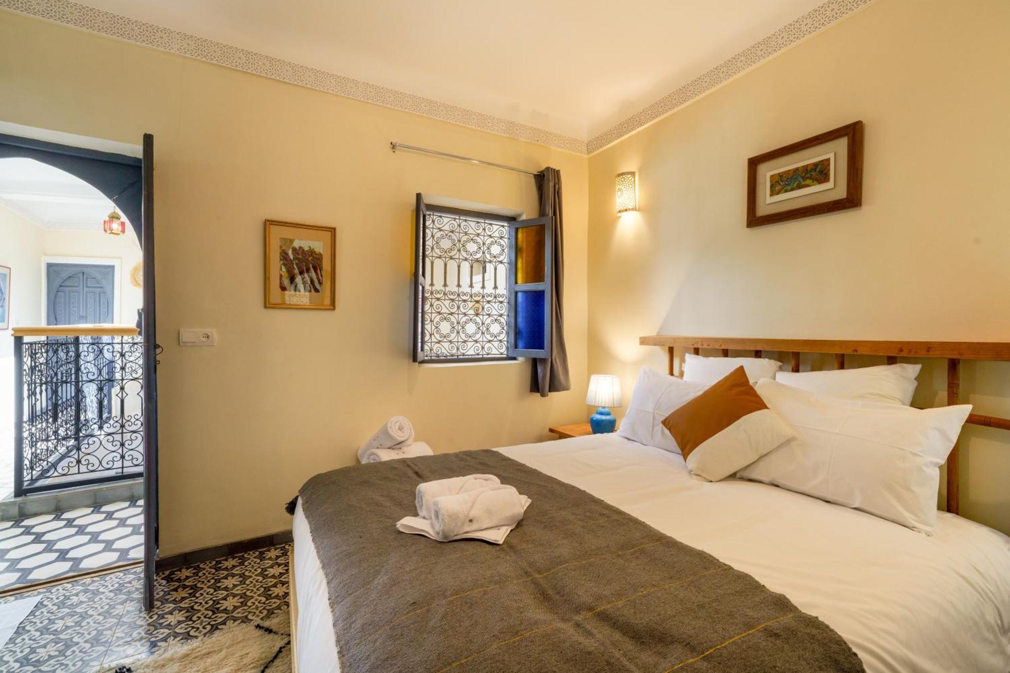 Riad 4 Chambres - Piscine & Petit Dejeuner Gratuit - Wifi Fibre Optique Marrakesh Eksteriør bilde